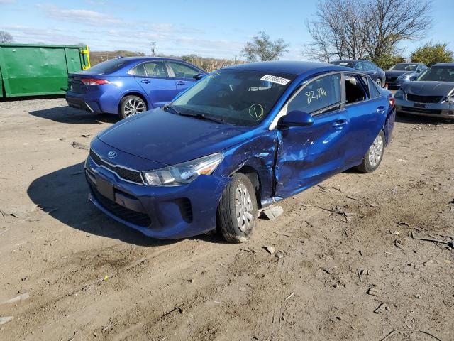 KIA RIO LX 2018 with VIN 3KPA24AB4JE077128 - Photo from auction