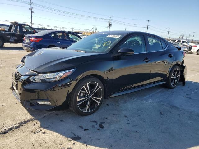 NISSAN SENTRA SR 2021 with VIN 3N1AB8DV6MY248593 - Photo from auction