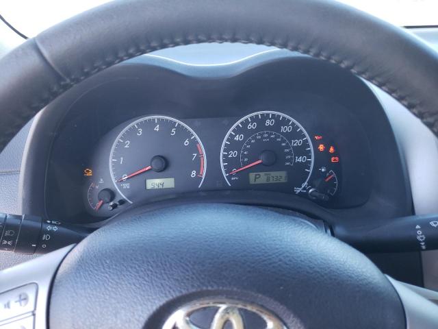 Photo 9 from auction – 2009 TOYOTA COROLLA BA with VIN 1NXBU40E59Z139963