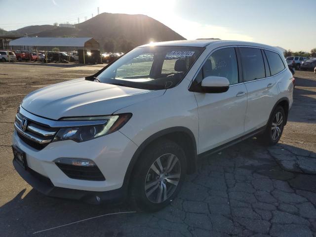 HONDA PILOT EXL 2018 with VIN 5FNYF5H52JB026195 - Photo from auction