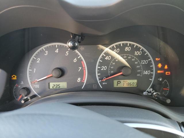 Photo 9 from auction – 2009 TOYOTA COROLLA BA with VIN JTDBL40E399026698