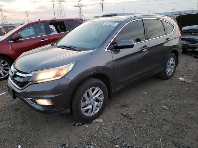 HONDA CR-V EXL 2015 with VIN 2HKRM3H75FH522729 - Photo from auction