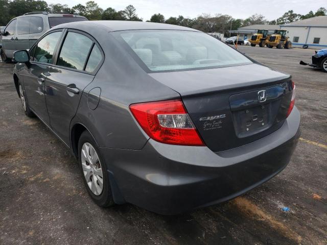 Photo 2 from auction – 2012 HONDA CIVIC LX with VIN 2HGFB2F54CH579174