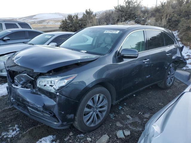 ACURA MDX TECHNO 2014 with VIN 5FRYD4H49EB031082 - Photo from auction