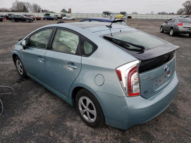 Photo 2 from auction – 2014 TOYOTA PRIUS with VIN JTDKN3DU4E1752987