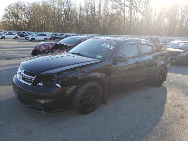 DODGE AVENGER SE 2012 with VIN 1C3CDZAB3CN128864 - Photo from auction