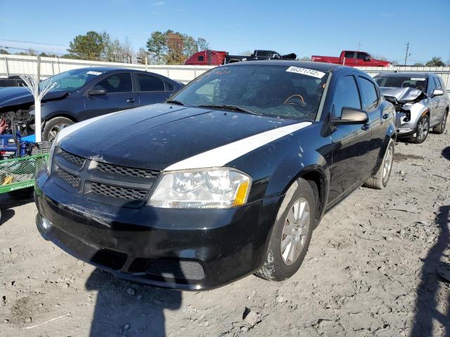 DODGE AVENGER SE 2013 with VIN 1C3CDZAB4DN627027 - Photo from auction