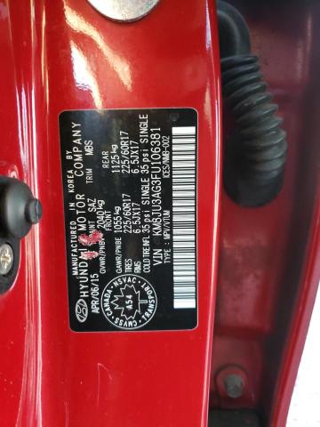 Photo 14 from auction – 2015 HYUNDAI TUCSON LIM with VIN KM8JU3AG3FU106381