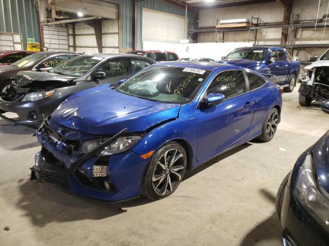 HONDA CIVIC SI 2018 with VIN 2HGFC3A54JH752733 - Photo from auction