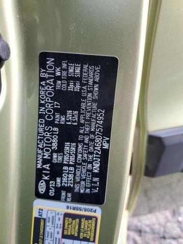 Photo 10 from auction – 2013 KIA SOUL + with VIN KNDJT2A68D7574952