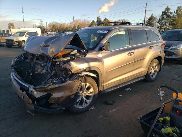 TOYOTA HIGHLANDER 2015 con VIN 5TDJKRFH3FS090654 - Foto de la subasta