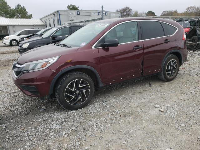 HONDA CR-V SE 2016 with VIN 2HKRM3H46GH569579 - Photo from auction
