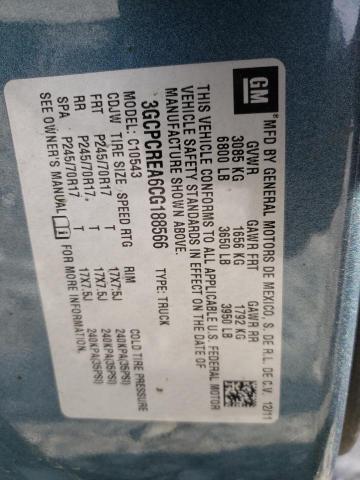 Photo 10 from auction – 2012 CHEVROLET SILVERADO with VIN 3GCPCREA6CG188566