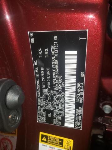Photo 14 from auction – 2018 TOYOTA HIGHLANDER with VIN 5TDBZRFH8JS905360