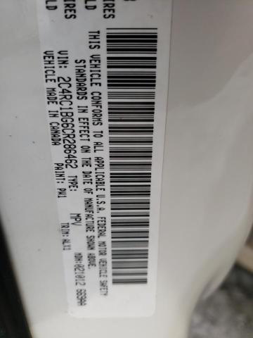 Photo 10 from auction – 2012 CHRYSLER TOWN & COU with VIN 2C4RC1BG6CR286462