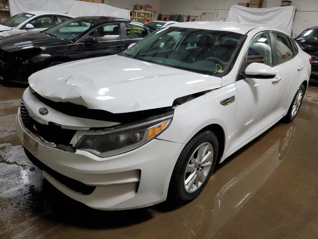 KIA OPTIMA LX 2018 with VIN 5XXGT4L30JG201142 - Photo from auction