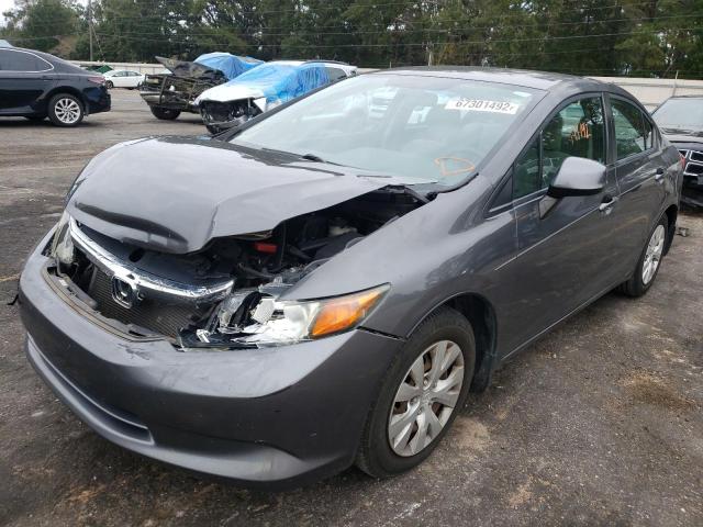 Photo 1 from auction – 2012 HONDA CIVIC LX with VIN 2HGFB2F54CH579174