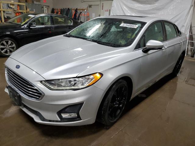 FORD FUSION SE 2019 with VIN 3FA6P0HD6KR129396 - Photo from auction