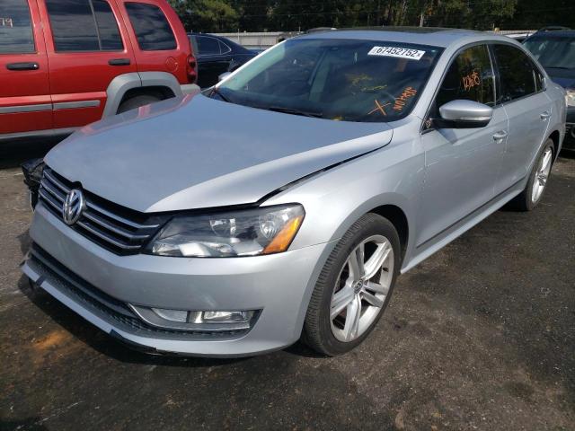 VOLKSWAGEN PASSAT SE 2015 with VIN 1VWBT7A3XFC049311 - Photo from auction