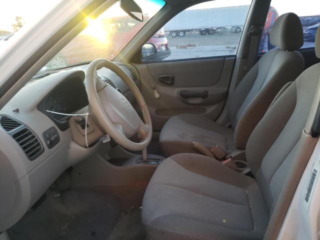 Photo 7 from auction – 2001 HYUNDAI ACCENT GL with VIN KMHCG45C61U167603