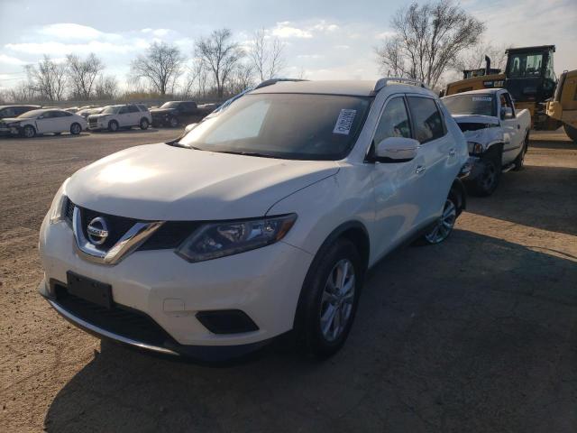 NISSAN ROGUE S 2015 with VIN KNMAT2MT4FP520875 - Photo from auction