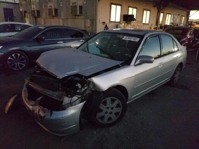 HONDA CIVIC EX 2003 with VIN JHMES26773S000925 - Photo from auction
