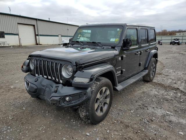 JEEP WRANGLER U 2018 with VIN 1C4HJXEN2JW243157 - Photo from auction