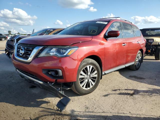 Photo 2 from auction – 2017 NISSAN PATHFINDER with VIN 5N1DR2MN0HC908477