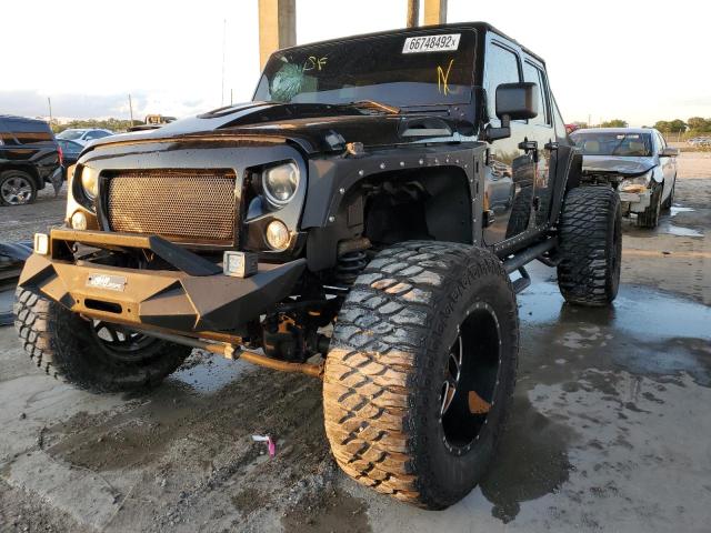 JEEP WRANGLER U 2018 with VIN 1C4HJWEG7JL893437 - Photo from auction