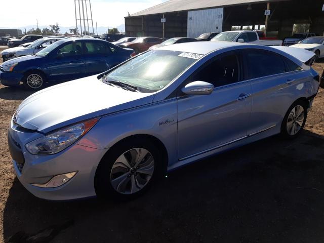HYUNDAI SONATA HYB 2014 with VIN KMHEC4A43EA103402 - Photo from auction