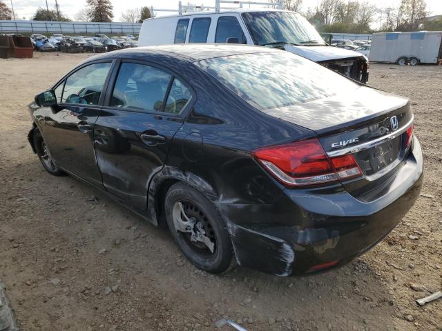 Photo 2 from auction – 2014 HONDA CIVIC LX with VIN 19XFB2F54EE038851
