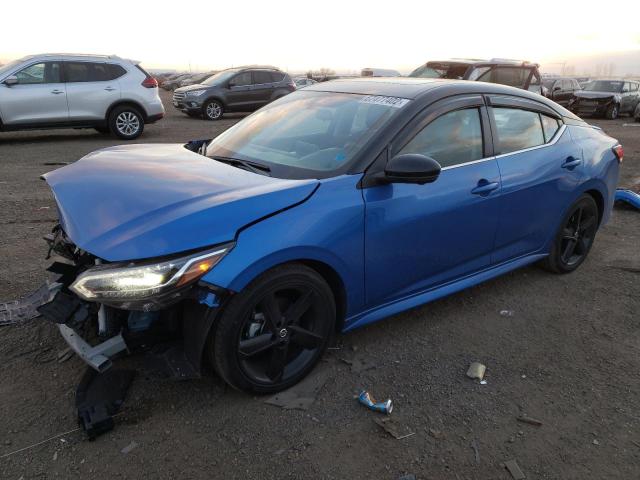 NISSAN SENTRA SR 2022 with VIN 3N1AB8DV8NY285467 - Photo from auction