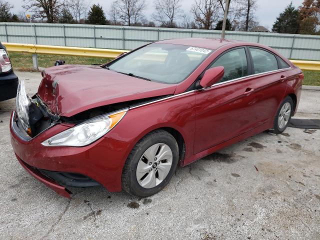 Photo 1 from auction – 2014 HYUNDAI SONATA GLS with VIN 5NPEB4AC4EH824111