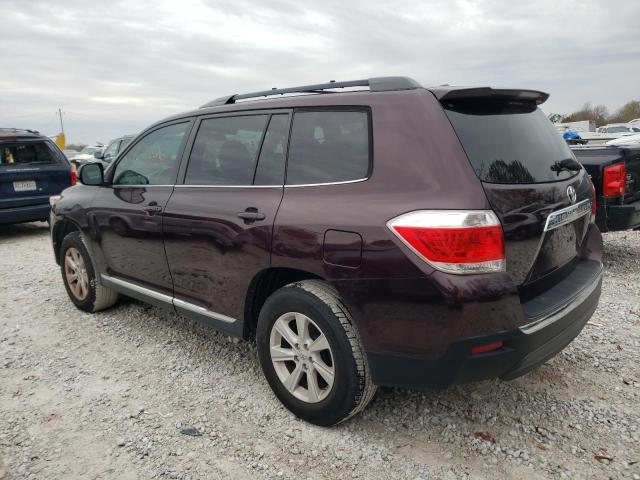 Photo 2 from auction – 2012 TOYOTA HIGHLANDER with VIN 5TDZA3EH4CS026025