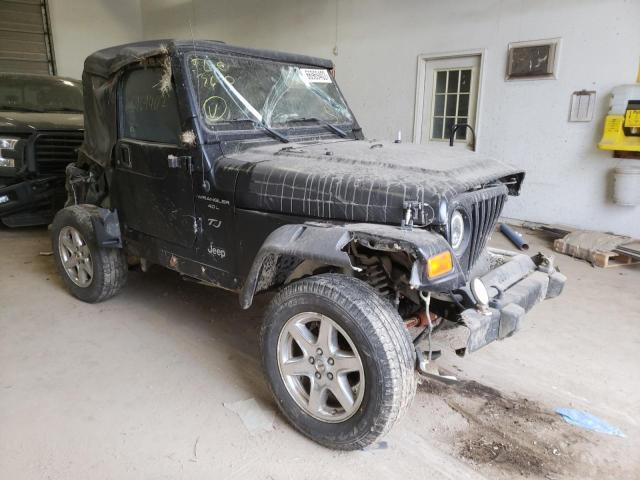 JEEP WRANGLER / 2000 with VIN 1J4FA59SXYP753069 - Photo from auction