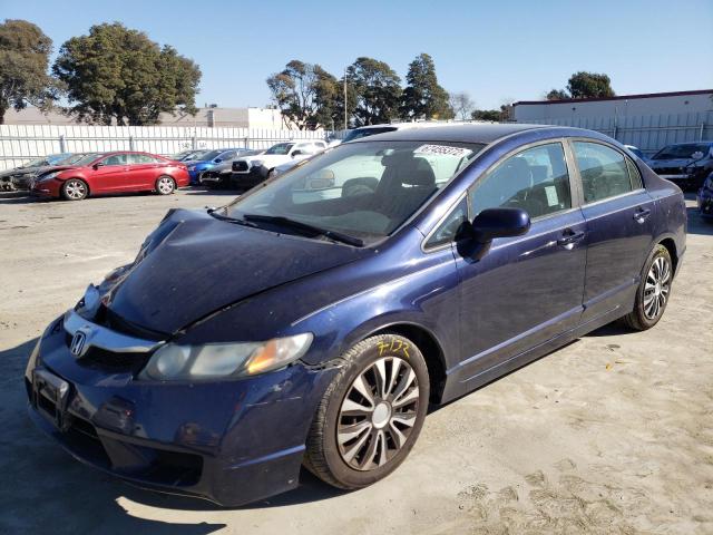 HONDA CIVIC LX 2011 with VIN 19XFA1F57BE011667 - Photo from auction