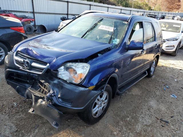 HONDA CR-V EX 2004 with VIN JHLRD78824C007358 - Photo from auction