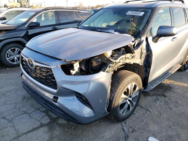 Photo 9 from auction – 2021 TOYOTA HIGHLANDER with VIN 5TDHZRBH4MS084214
