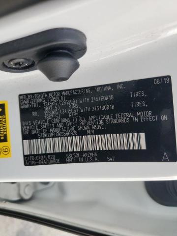 Photo 14 from auction – 2019 TOYOTA HIGHLANDER with VIN 5TDKZRFH3KS566928
