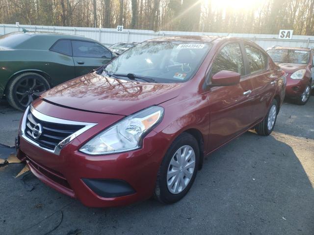NISSAN VERSA S 2017 with VIN 3N1CN7AP3HL863363 - Photo from auction