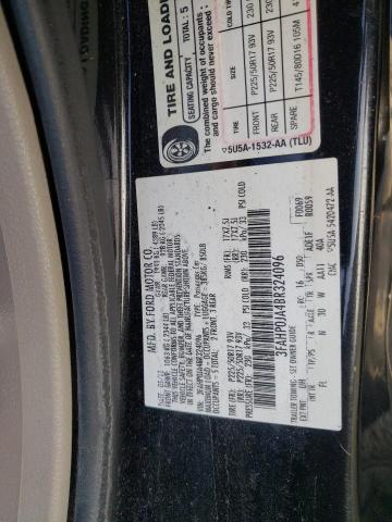 Photo 10 from auction – 2011 FORD FUSION SEL with VIN 3FAHP0JA4BR324096