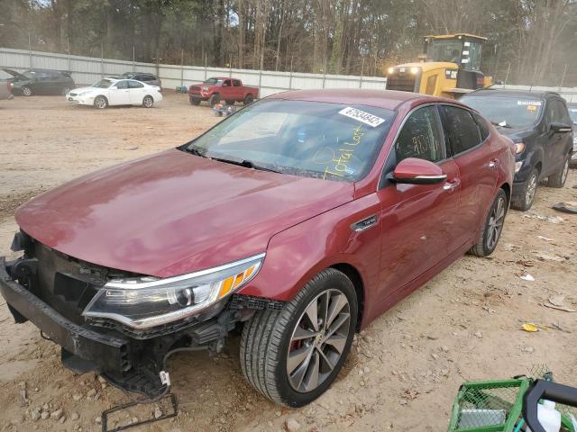 KIA OPTIMA SX 2016 with VIN 5XXGW4L29GG073829 - Photo from auction