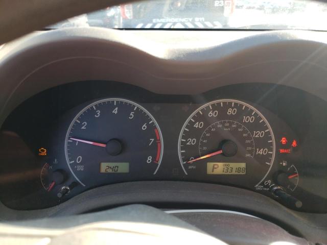 Photo 8 from auction – 2009 TOYOTA COROLLA BA with VIN JTDBL40E79J053482