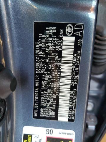 Photo 10 from auction – 2014 TOYOTA COROLLA L with VIN 2T1BURHEXEC102808