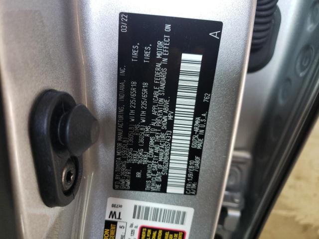 Photo 14 from auction – 2022 TOYOTA HIGHLANDER with VIN 5TDGZRBH6NS574313