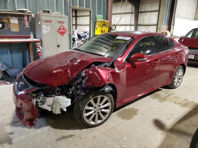 LEXUS IS 250 2010 with VIN JTHCF5C25A5040907 - Photo from auction