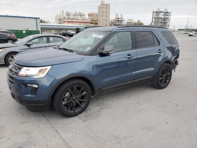 FORD EXPLORER X 2019 with VIN 1FM5K7D85KGB02182 - Photo from auction