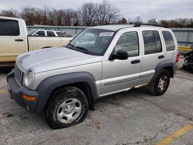 Photo 1 from auction – 2002 JEEP LIBERTY SP with VIN 1J4GL48K92W265254