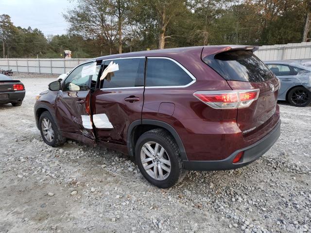 Photo 2 from auction – 2016 TOYOTA HIGHLANDER with VIN 5TDZARFH3GS020658