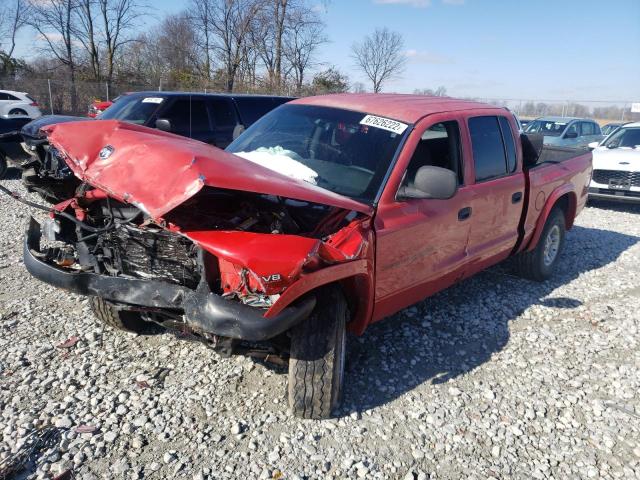 DODGE DAKOTA QUA 2000 with VIN 1B7GG2AN9YS697958 - Photo from auction